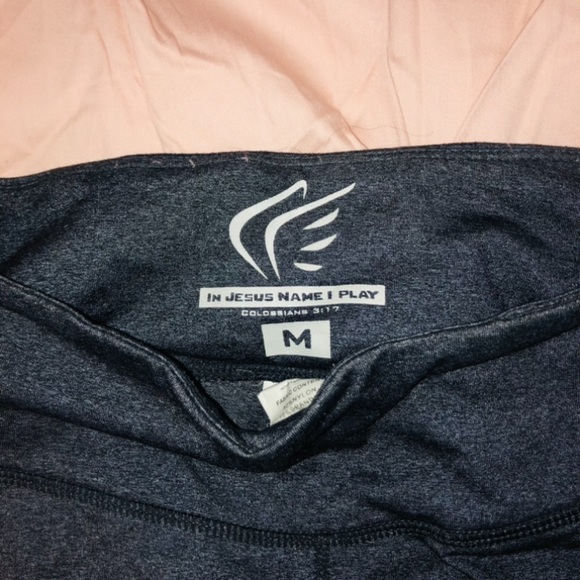 Grey Active Faith Leggings - Picture 4 of 5